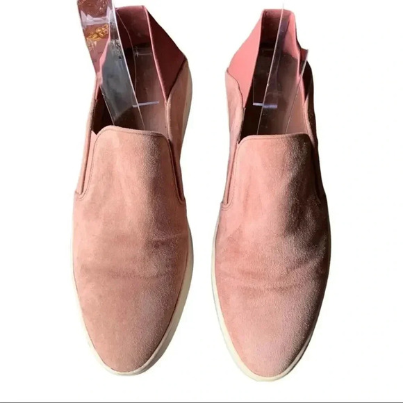 Vince suede pink slip on sneaker size 8 - Picture 3 of 9